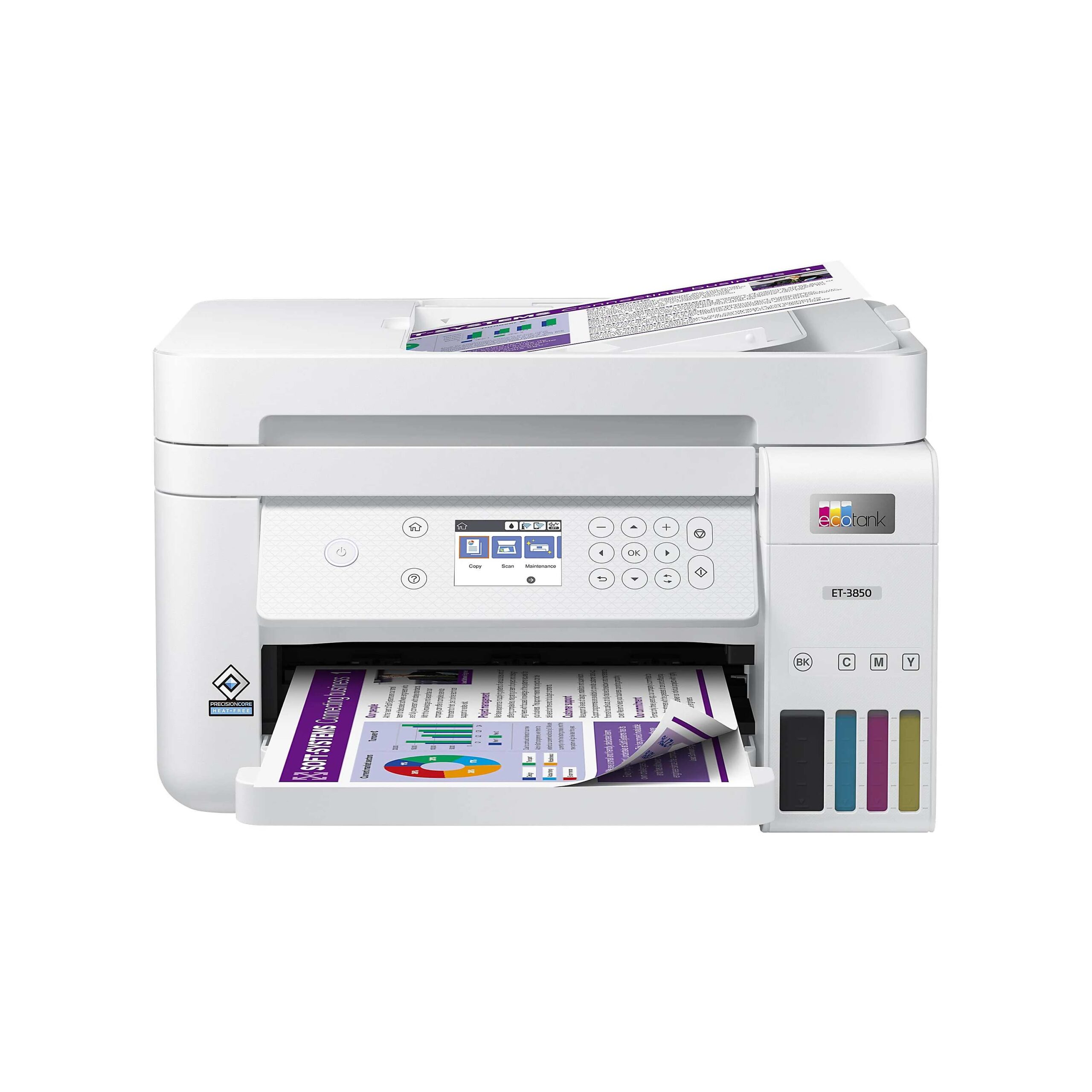 EcoTank® ET-3850 All-in-One Supertank Color Printer (Refurbished)