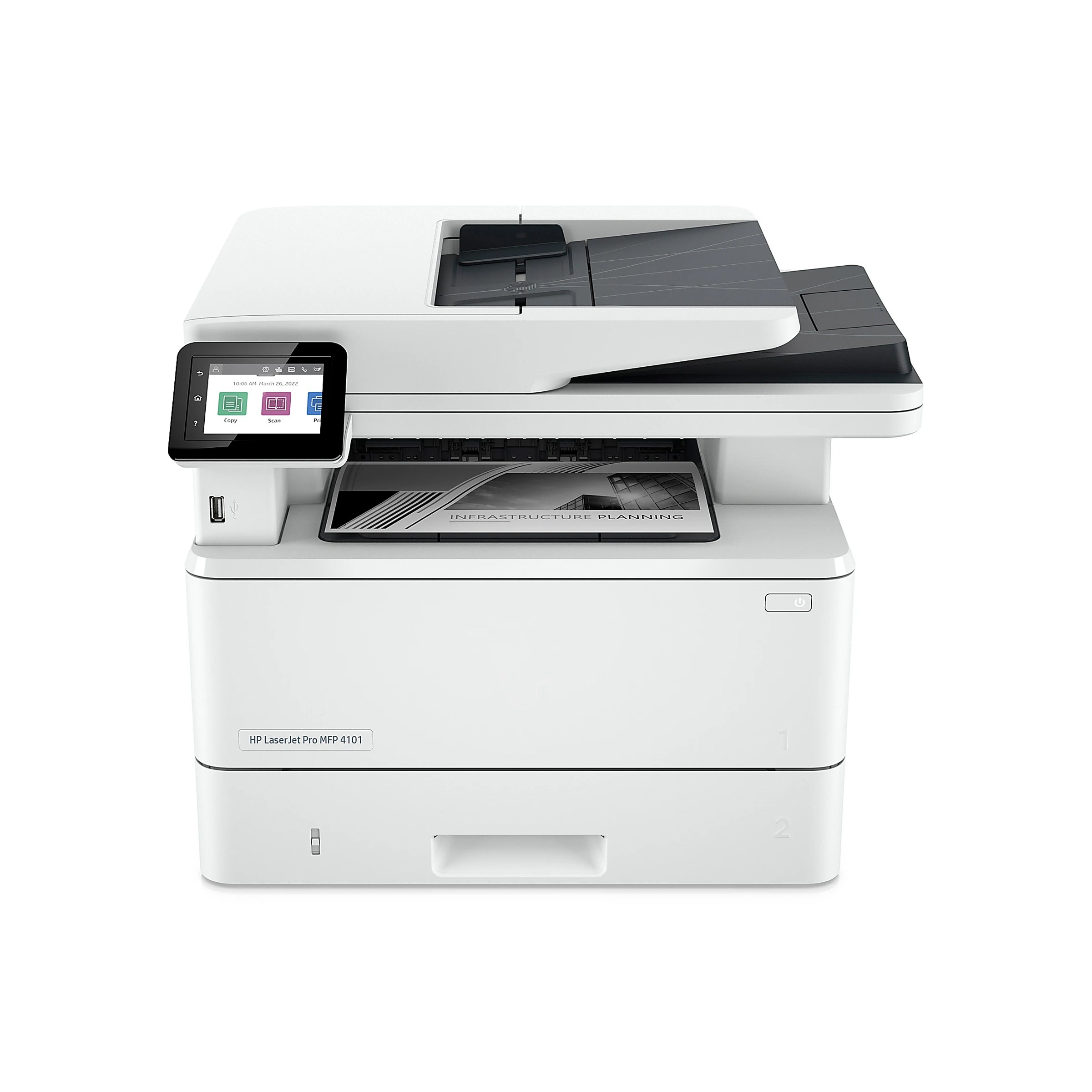 LaserJet Pro MFP 4101fdn Laser All-in-One Monochrome Printer (Refurbished)