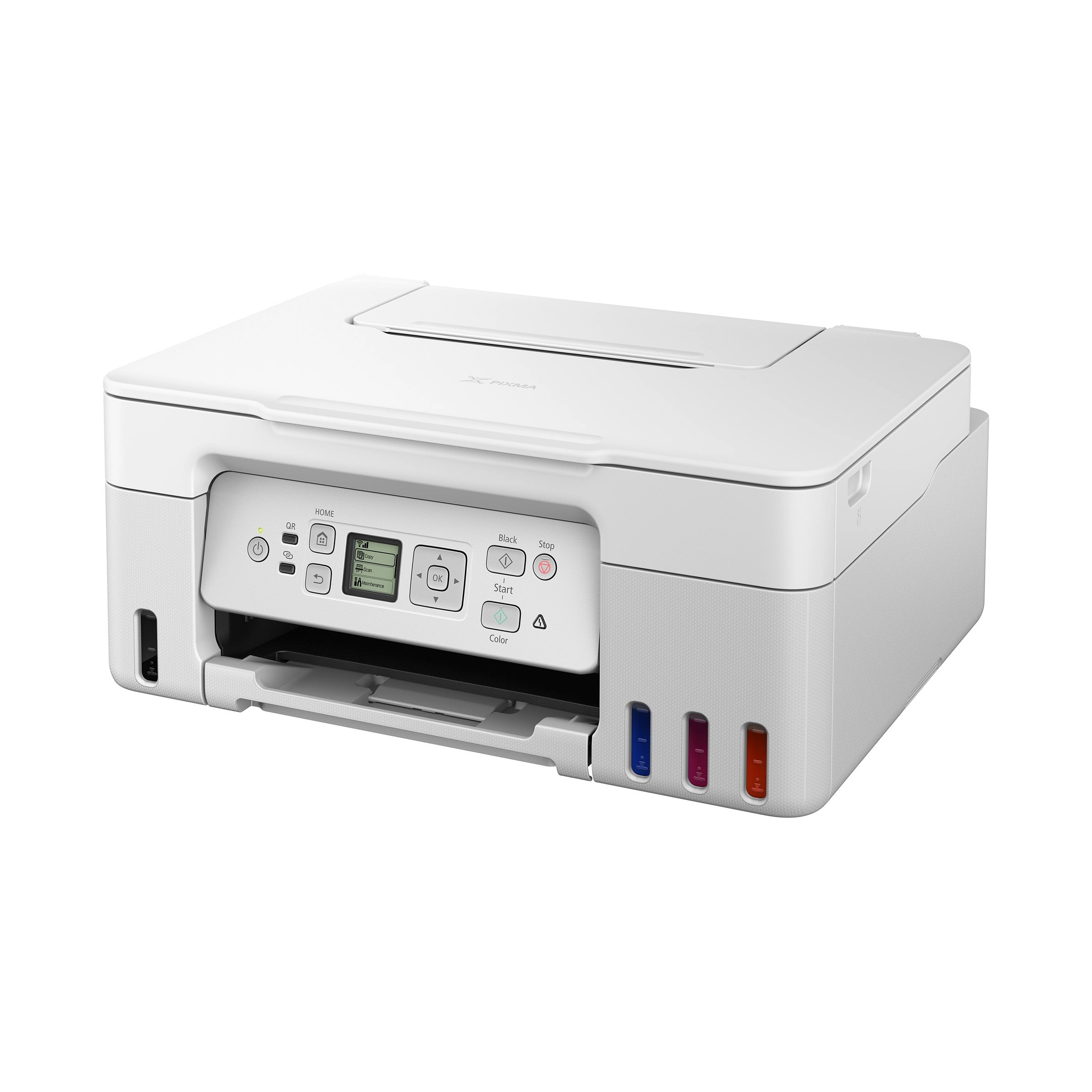 PIXMA™ G3270 MegaTank Wireless Inkjet All-In-One Color Printer, White (Refurbished)